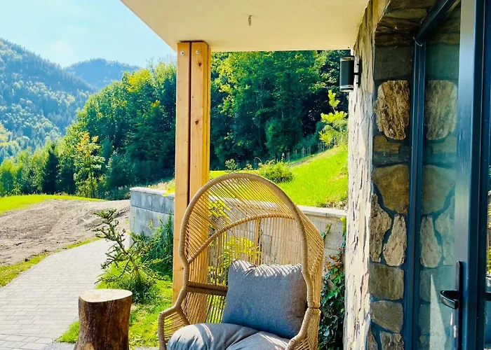 Holiday home Baranowka - Komfortowe I Z Balia, Sauna, Widokiem I Ogrodem *